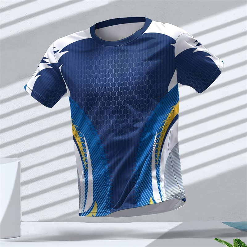 Table Tennis Outfit - T-shirt sportive stampate in 3D con