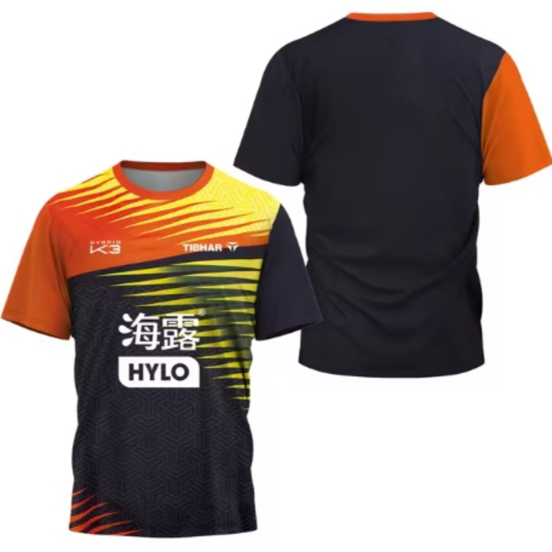 Table Tennis Outfit - 2024 Estate Nuovo Triangolo Frammento T-shirt