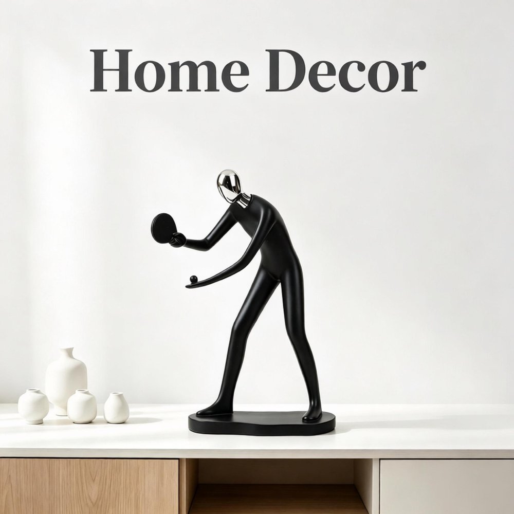 Table Tennis Live - Decorazioni per la Casa, Statuette Minimaliste