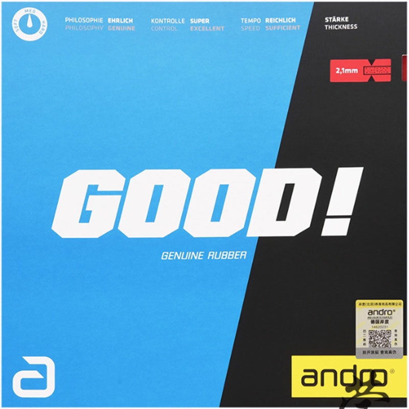 Table Tennis Games - Andro GOOD Gomma per Ping Pong