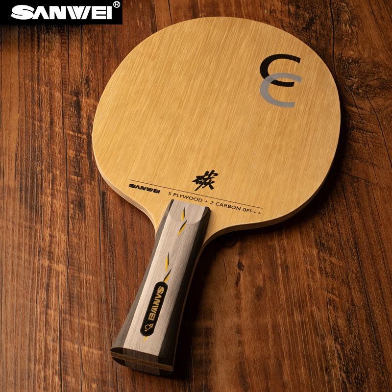 Table Tennis Custom Bat - Racchetta da Ping Pong SANWEI CC