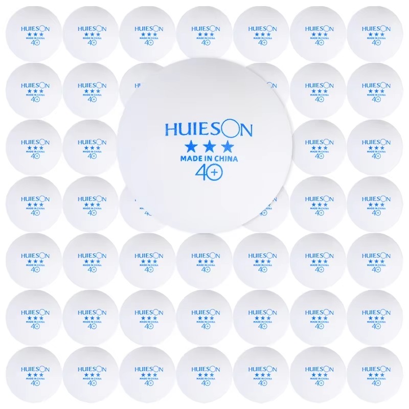 Table Tennis Pc - 100 PZ Huieson Blu Logo Pallina