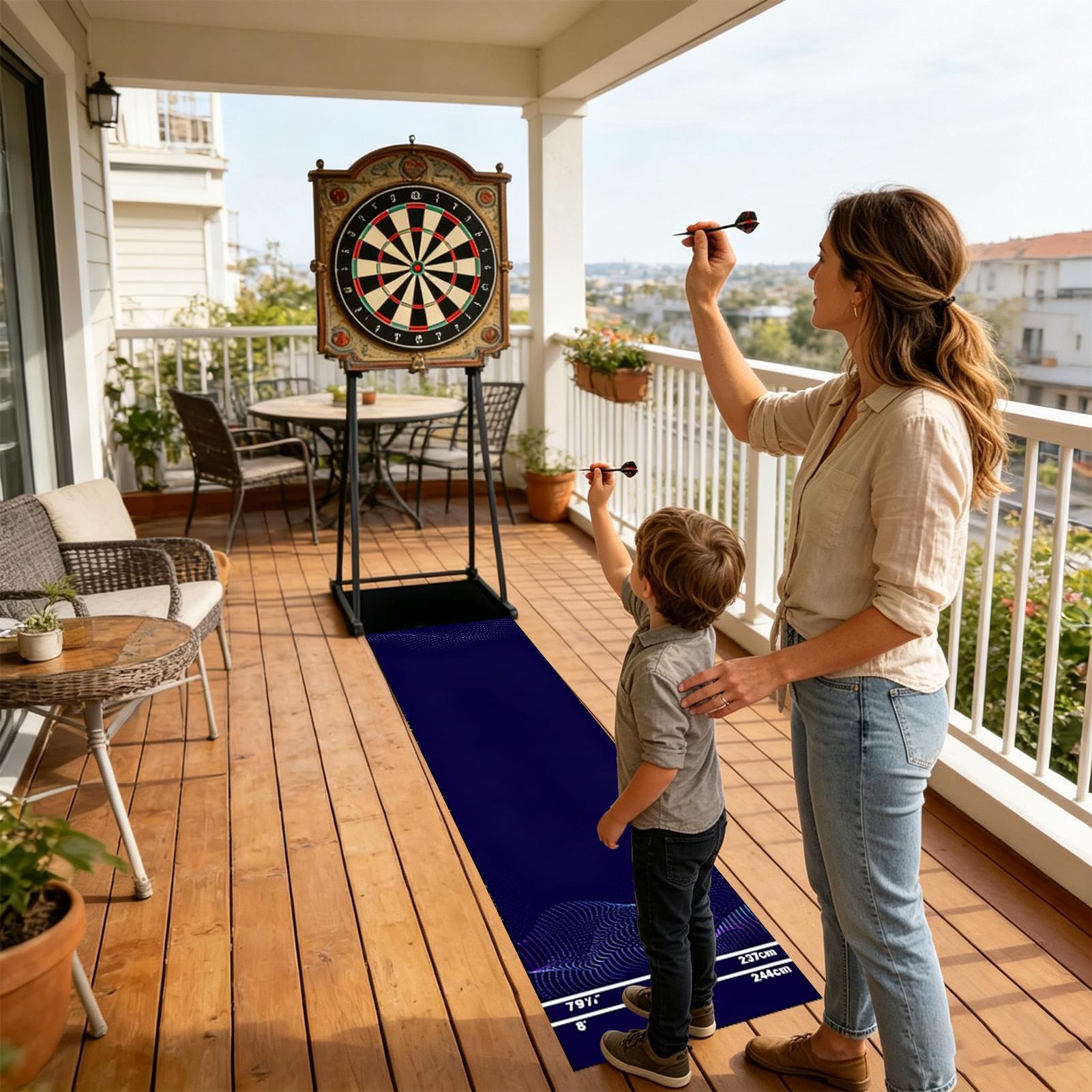 Tappetino per freccette portat - Throw Distance Board recensione e prezzo