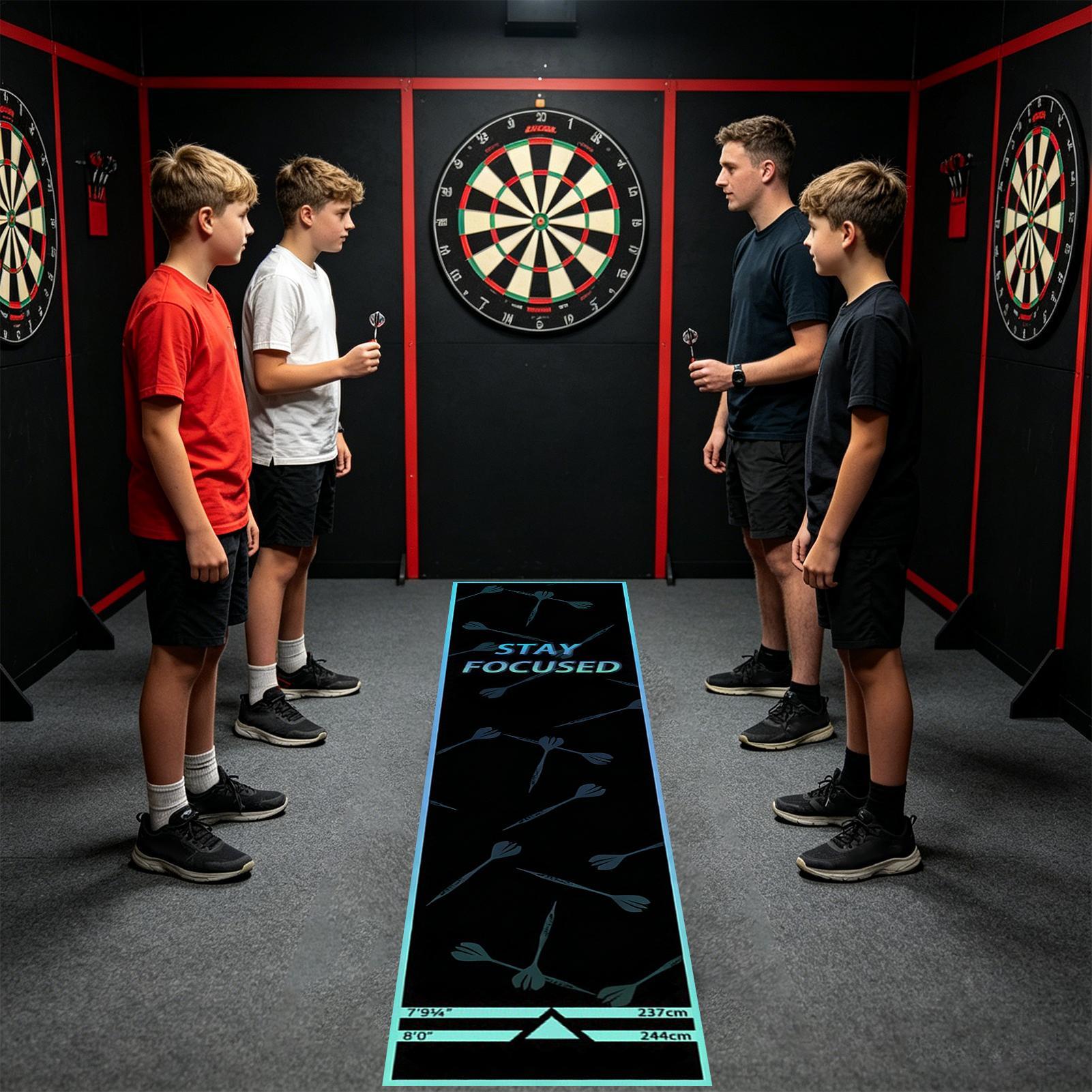 Tappetino per freccette portat - Throw Distance Board recensione e prezzo